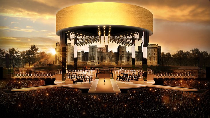 Anteprima del palco. © BBC
